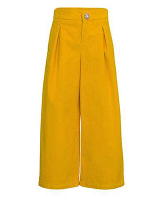 Simonetta Pantaloni a palazzo in velluto da bambina SV6A30-V0127