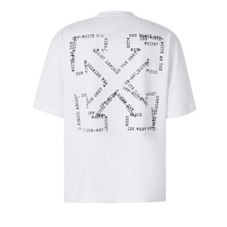 Off-White T-shirt Bianca Con Logo Unisex 44MAA120S26J00K100
