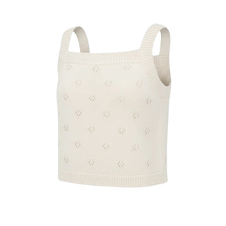 J.o Milano Top In Maglia Traforata Per Bambina 676I6J
