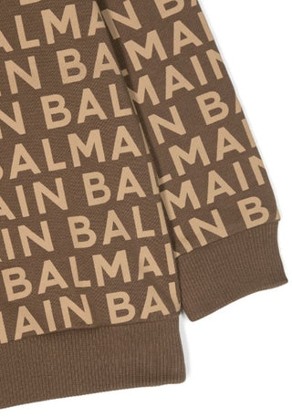 Balmain BT4Q50 Sweatshirt mit Rundhalsausschnitt