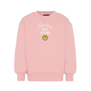 Barrow Felpa girocollo in cotone con Teddy F5BKJGSW132