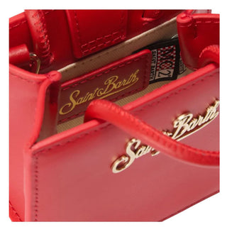 Mc2 Saint Barth Borsa Micro in pelle rossa SHBM0003-00706I