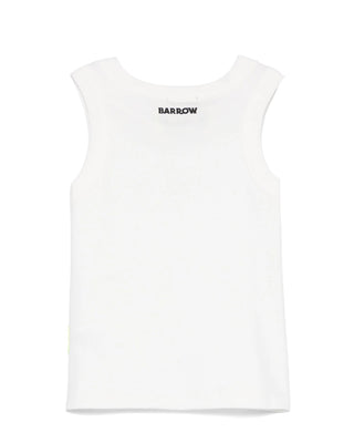 Barrow Canotta con stampa smile S5BKJGTA202