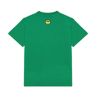 Barrow T-shirt Girocollo Verde Con Teddy S6BKJUTH093-080