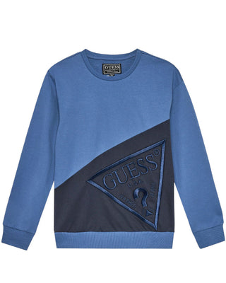 Guess Felpa girocollo con logo frontale L4YQ04KA6R4