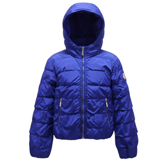 Moncler Giubbino Antivento Bluette In Nylon LDSU63N0Q50J