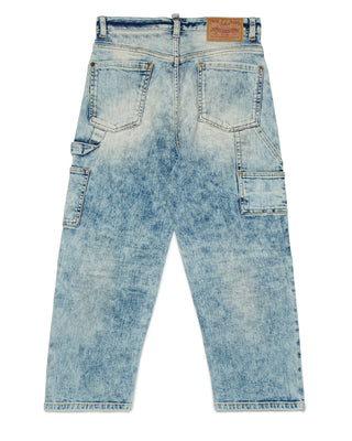 Dsquared2 Jeans Loose Fit Straight DQ2636 D0AC2 In Denim