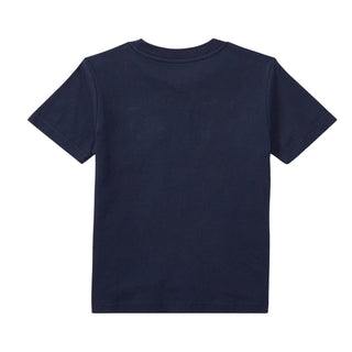 Polo Ralph Lauren T-shirt Blu In Jersey 322832904037 Per Bambini