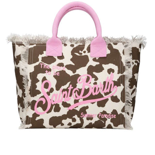 Mc2 Saint Barth Borsa Vanity In Canvas Con Fantasia Muccata VANI001/00327L