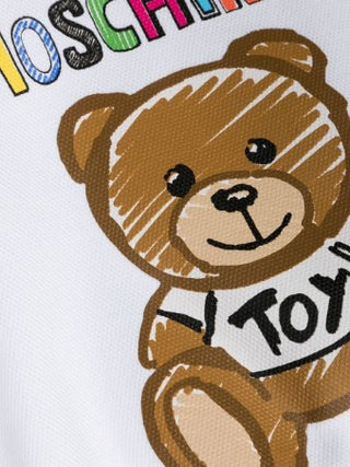 Moschino Felpa girocollo con stampa MTF04Q