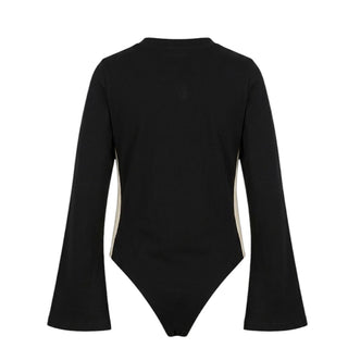 Palm Angels Body Nero Con Logo F6PAJGBY042/110 Per Bambina