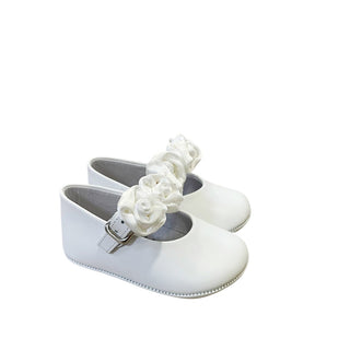 Panyno Ballerine Con Fiori A3407 Removibili da Neonata