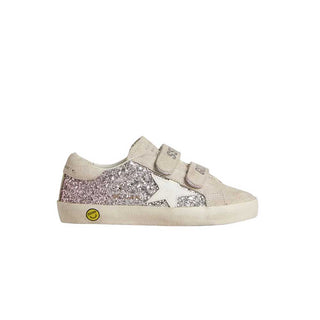 Golden Goose Sneakers Old School Teen GTF00111.F007426.70331 In Pelle Da Bambina
