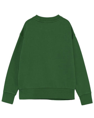 Etro Felpa verde girocollo con logo GV4P20-Z2378