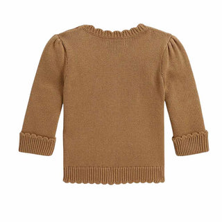 Polo Ralph Lauren Maglia Girocollo Con Polo Bear 310B26527001 Per Neonata