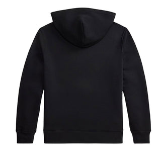 Polo Ralph Lauren Felpa Nera Con Cappuccio E Polo Bear 322B29158001 Per Bambino