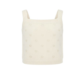 J.o Milano Top In Maglia Traforata Per Neonata 676I6