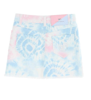 Chiara Ferragni Gonna fantasia in denim 599700