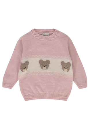 J.o Milano Maglia girocollo con orsetti 463A3J