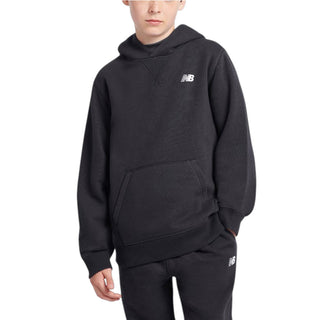 New Balance Felpa Nera Con Cappuccio LAKB0003-BK078 Per Bambino