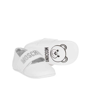 Moschino Ballerine Con Scritta Logo 71654 Neonate