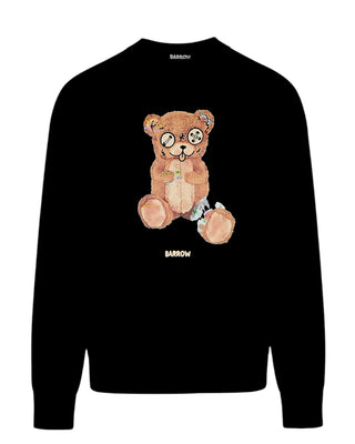 Barrow Felpa Girocollo S5BWUASW155 Stampa Bear