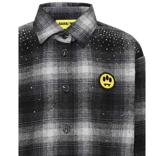 Barrow Camicia A Quadri Con Strass F6BKJGSI117-110 Per Bambina