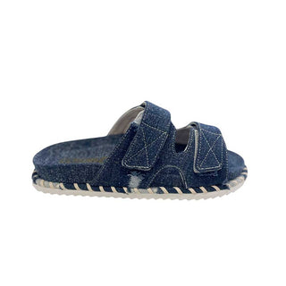 Colors Of California Sandali In Denim HC.BIOW09 Doppia Fascia