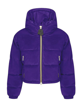 Invicta Giubbino in velluto con cappuccio da bambina 4431914