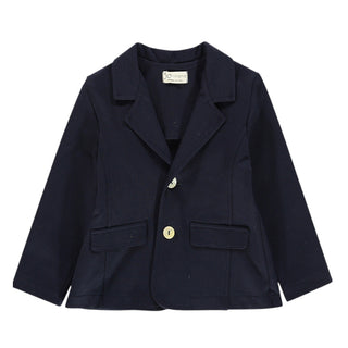 J.o Milano Giacca blu navy monopetto da bambino 567L1J