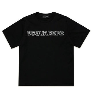 Dsquared2 Crewneck T-shirt with printed logo DQ1757-D00MV