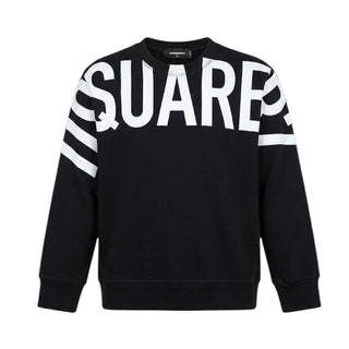 Dsquared2 Felpa Girocollo In Cotone Per Bambini DQ0537-D002G