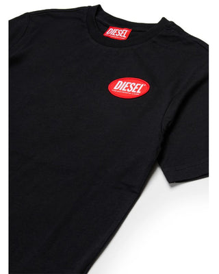 Diesel T-shirt in jersey con Diesel Oval Label J02469-KYAUN