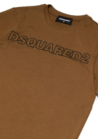 Dsquared2 Crewneck T-shirt with printed logo DQ1757-D00MV