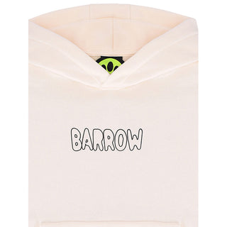 Barrow Felpa con cappuccio in cotone con logo e Smile F5BKJUHS225