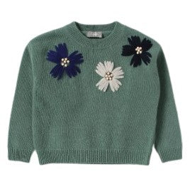 The Owl Sweater with applications A22MA412EM220