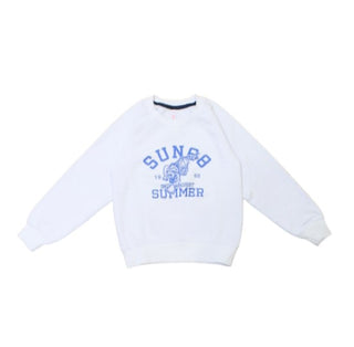 Sun68 Sweatshirt mit Rundhalsausschnitt und Aufdruck F33322