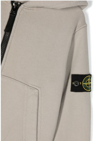Stone Island Felpa con zip e cappuccio 791660720