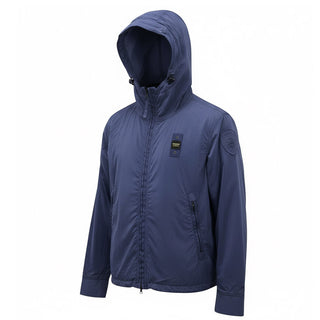 Blauer Unisex Junior Nylonjacke 20SBLKC04389 mit Kapuze