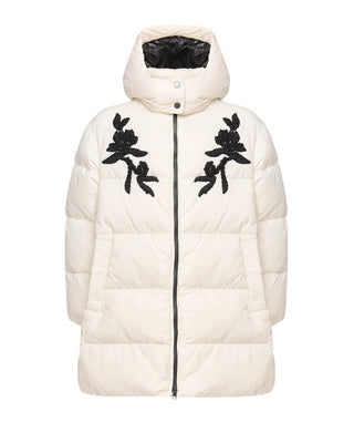 Ermanno Scervino Giubbino trapuntato con cappuccio SFGB019