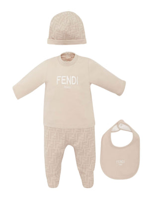 Fendi Tutina Set con logo BUK115AQT8F19J5