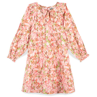 Bonton Abito rosa in fantasia floreale MCF010042A