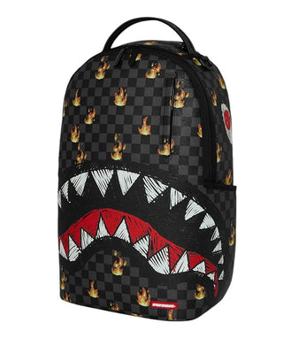 SPRAYGROUND Zaino SCRIBBLE FIRE CHECK 910B8730NSZ
