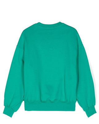 Msgm Felpa girocollo con logo frontale F4MSJGSW218