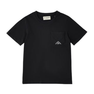 Roy Roger's T-shirt Nera In Jersey Per Bambino RG107/0658