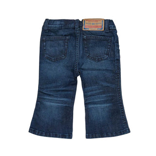 Diesel Jeans a zampetta in denim blu da neonata K00659-KXBSC-K01