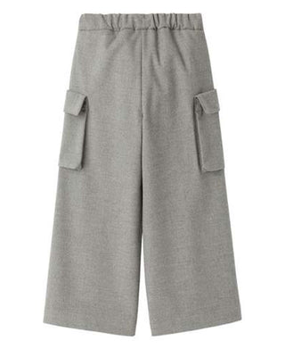 Il Gufo Pantaloni cargo in panno da bambina A24PL432W0003