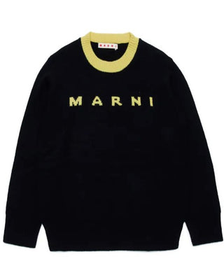 Marni Maglia girocollo con logo M01214-M00ML