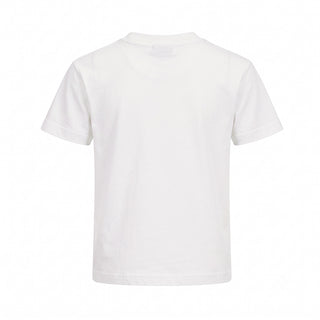 Palm Angels T-shirt Avorio Con Logo F6PAJGTH034/412 Per Bambina