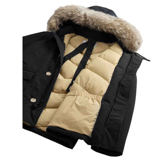 Woolrich Arctic Parka in Ramar Cloth CFWOOU0484MRUT0001 Con Pelliccia Removibile